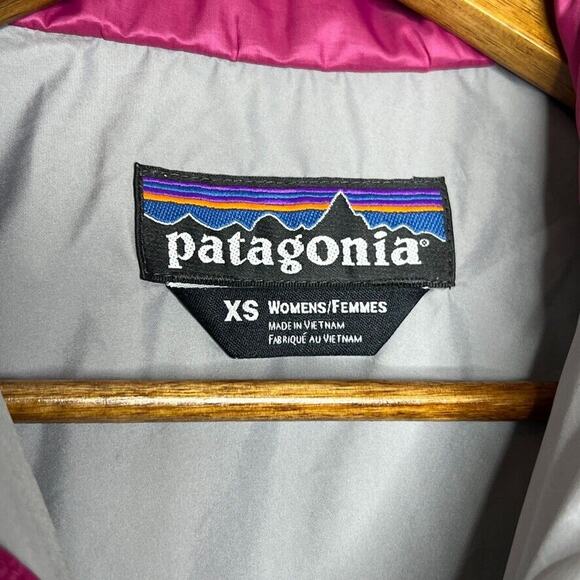 Patagonia Women’s Quilted Insulated Jacket Maroon XS Lightweight Outdoor Hiking - Picture 3 of 8